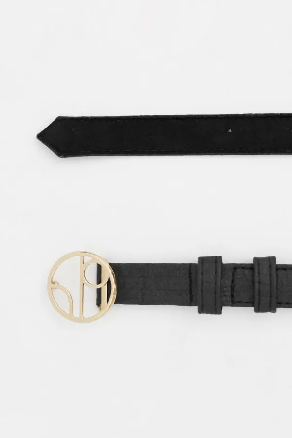 Antwerp ANR Thin Belt in Charcoal