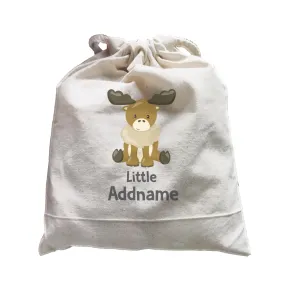 Arctic Animals Little Moose Addname Satchel