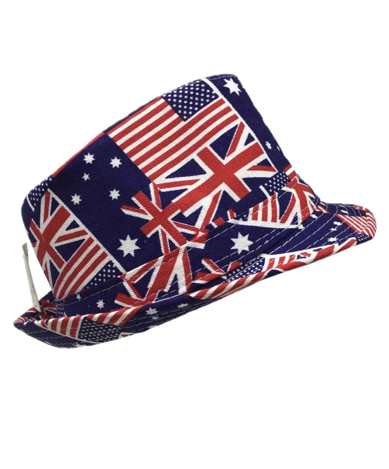 AUSTRALIA TRILBY HAT USA America England UK Aussie Fedora Cap Party