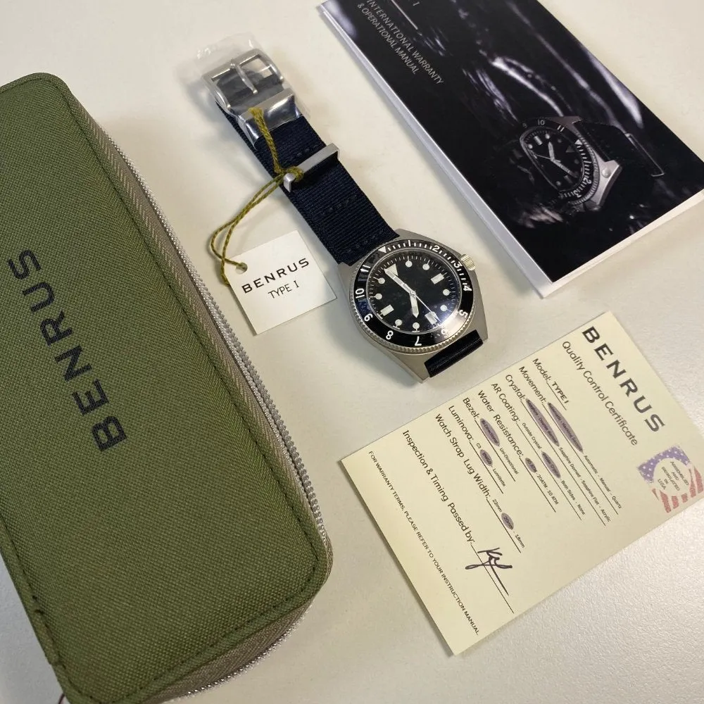 Benrus Type 1 Limited Edition (Hodinkee Re-Issue)