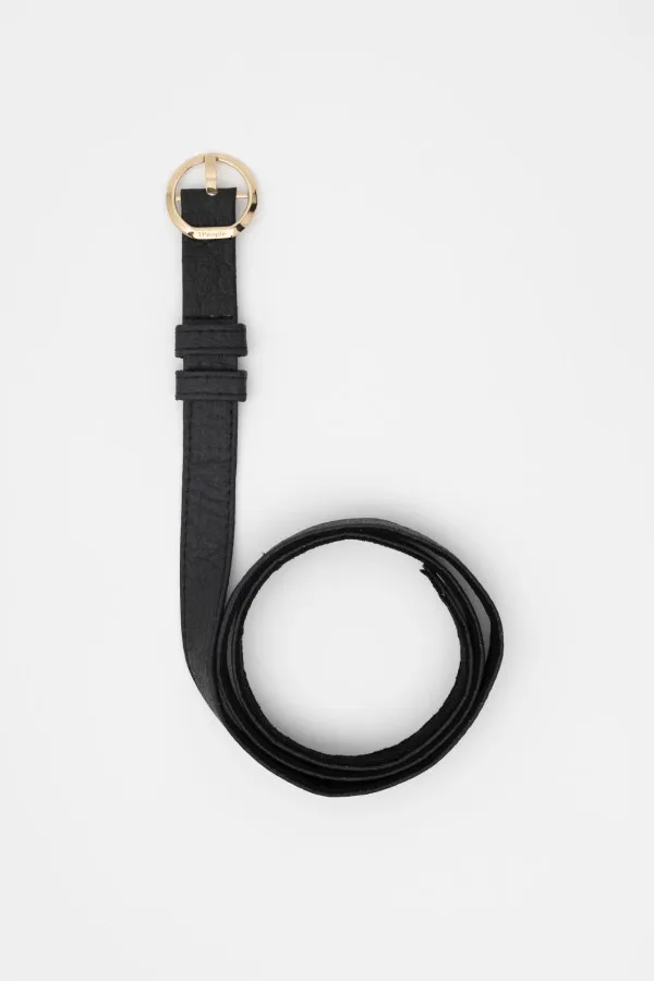 Berlin SXF Thin Belt in Charcoal