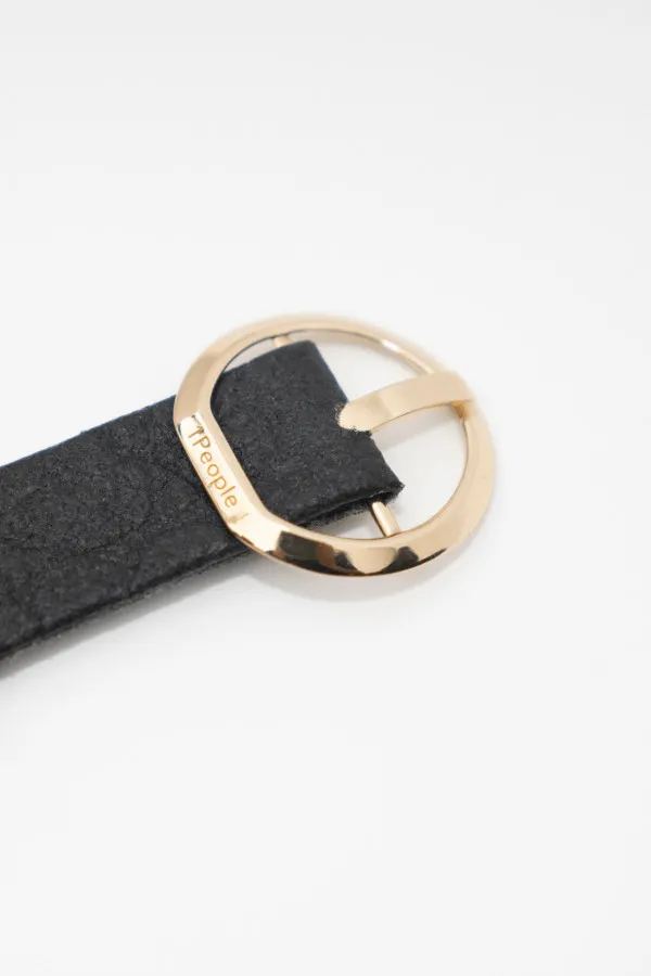 Berlin SXF Thin Belt in Charcoal