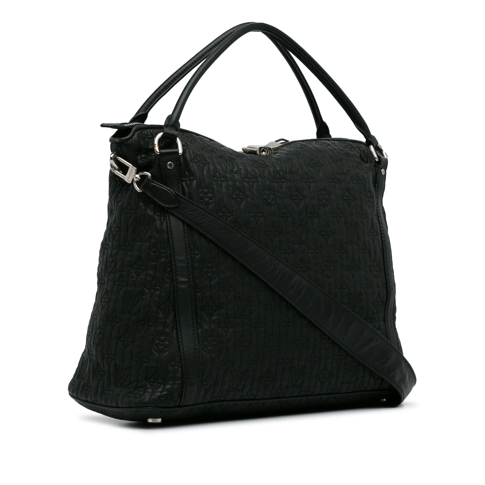 Black Louis Vuitton Monogram Antheia Ixia MM Satchel