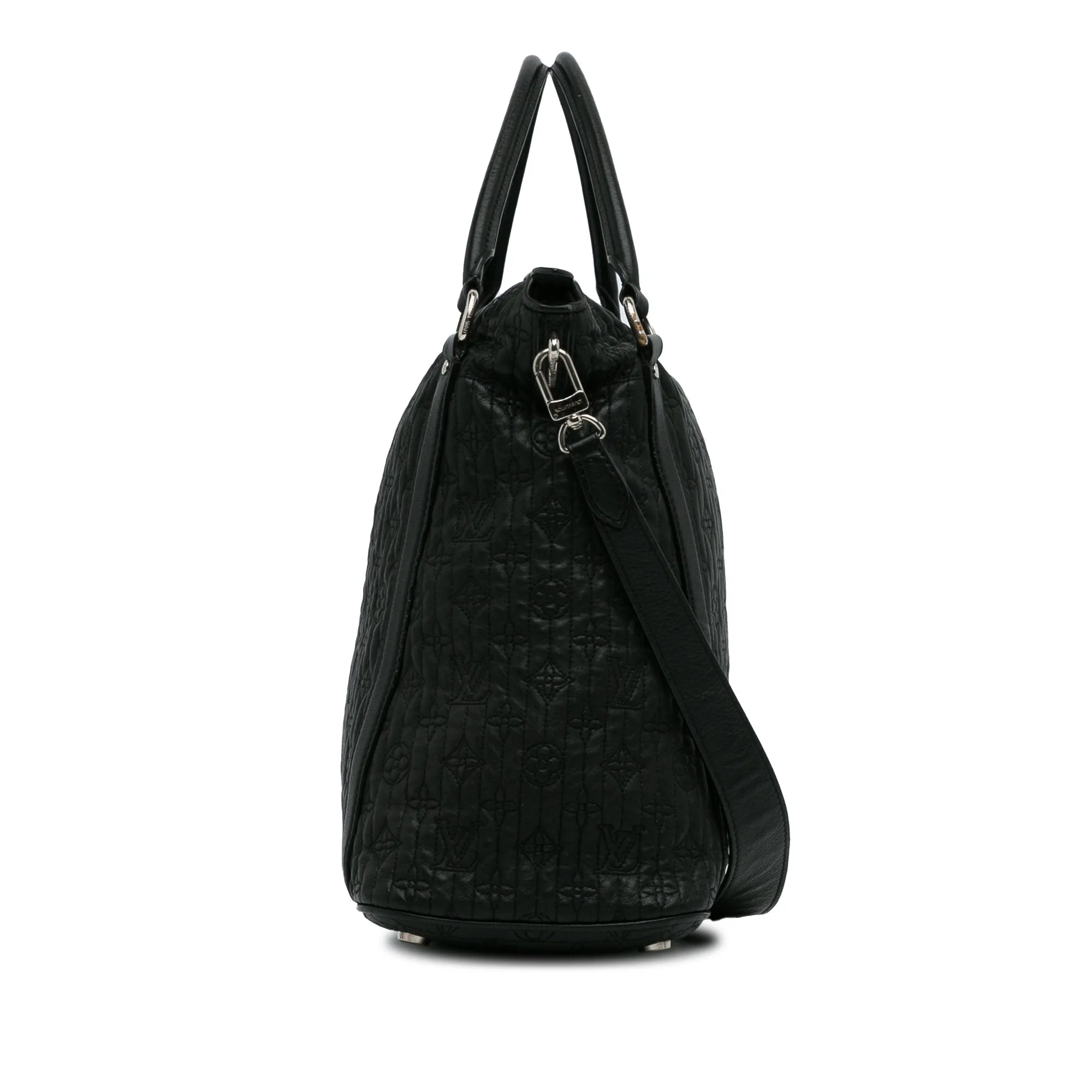 Black Louis Vuitton Monogram Antheia Ixia MM Satchel