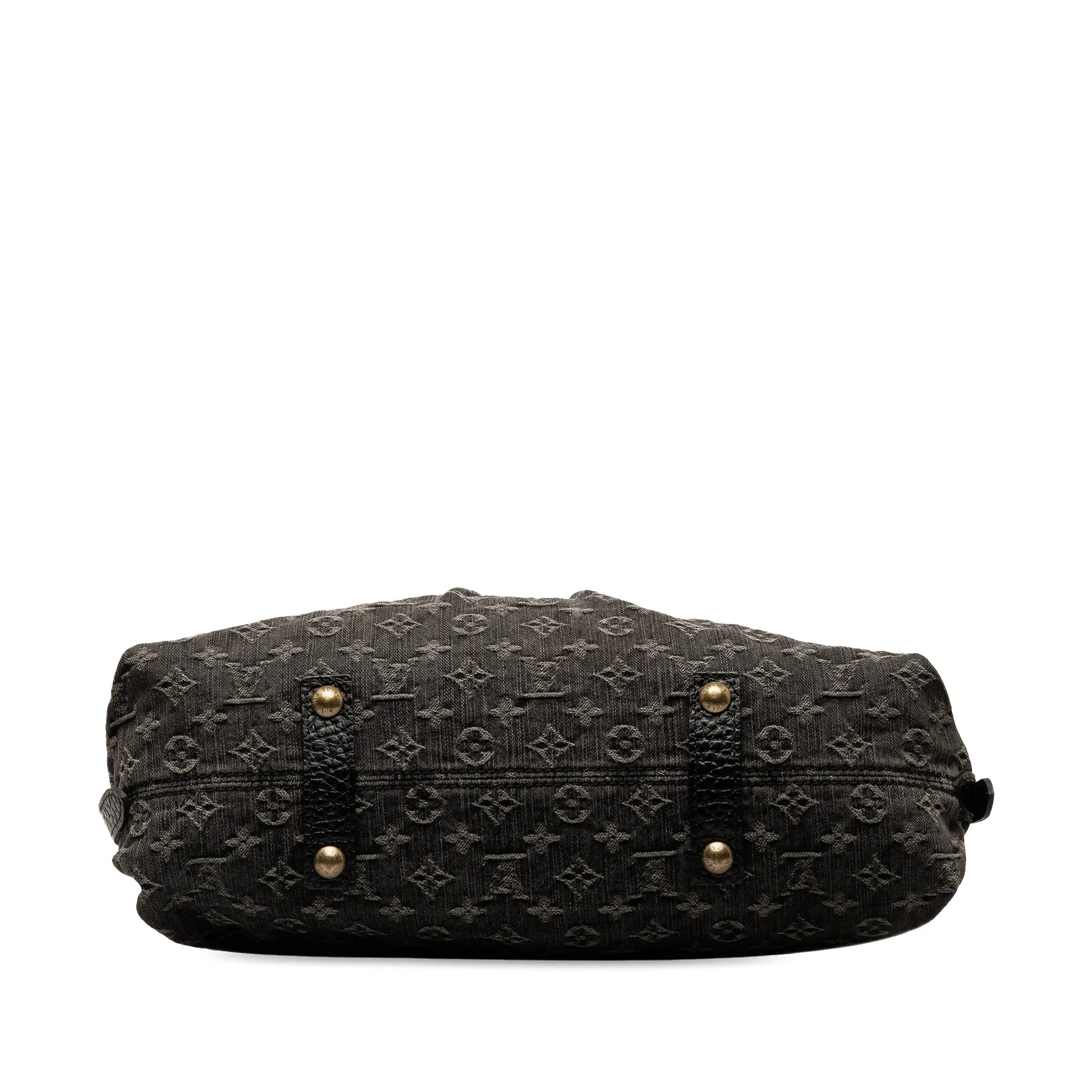 Black Louis Vuitton Monogram Denim Neo Cabby GM Satchel