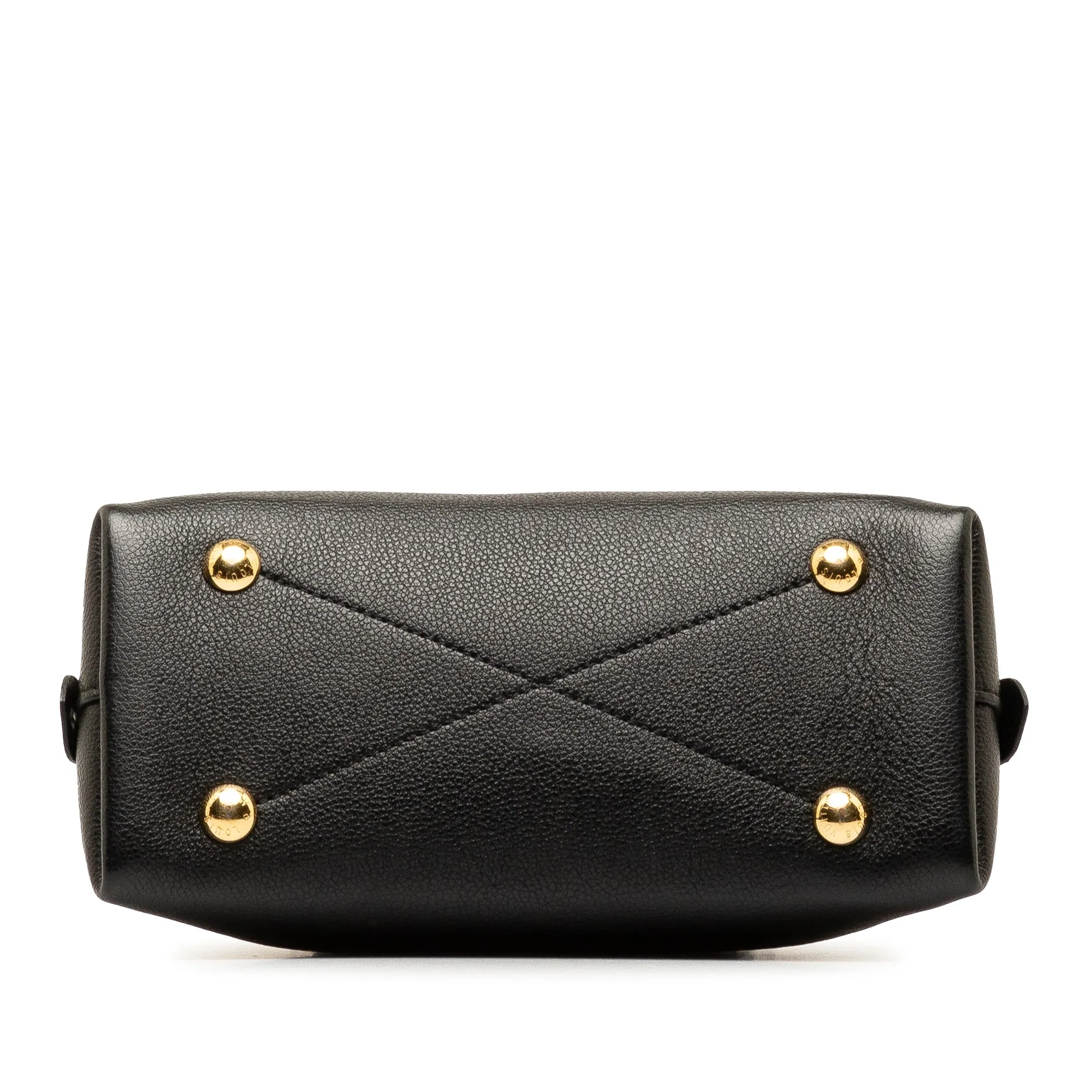 Black Louis Vuitton Monogram Empreinte Neo Alma BB Satchel