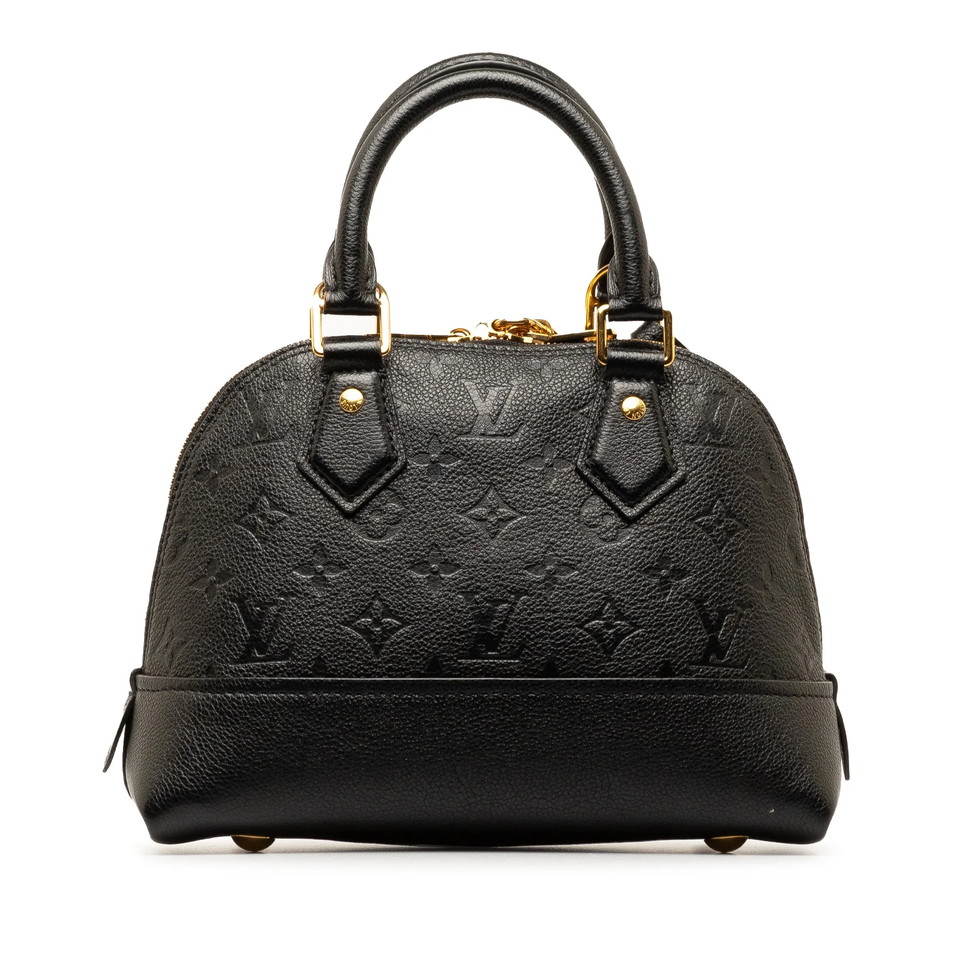 Black Louis Vuitton Monogram Empreinte Neo Alma BB Satchel