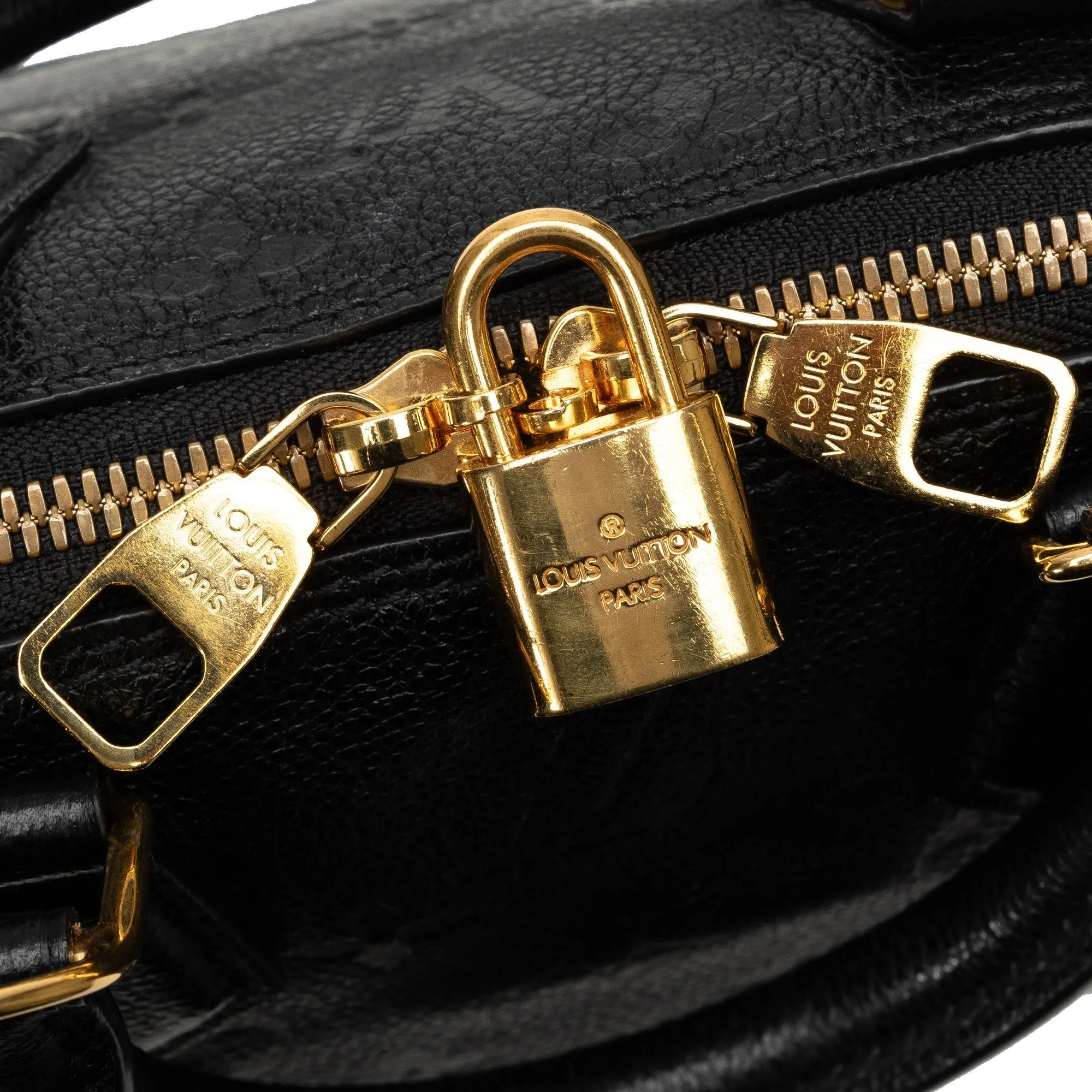 Black Louis Vuitton Monogram Empreinte Neo Alma BB Satchel