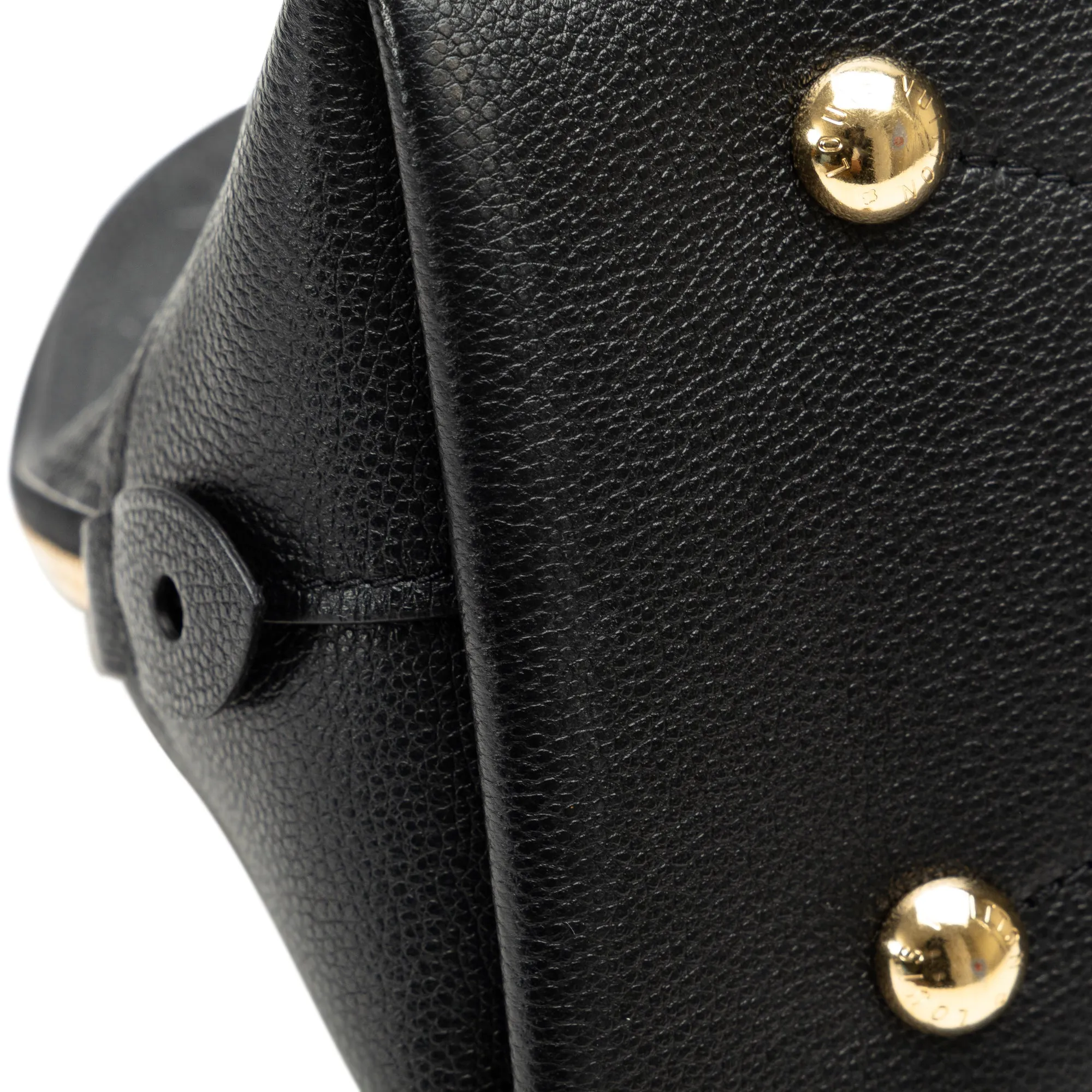 Black Louis Vuitton Monogram Empreinte Neo Alma PM Satchel