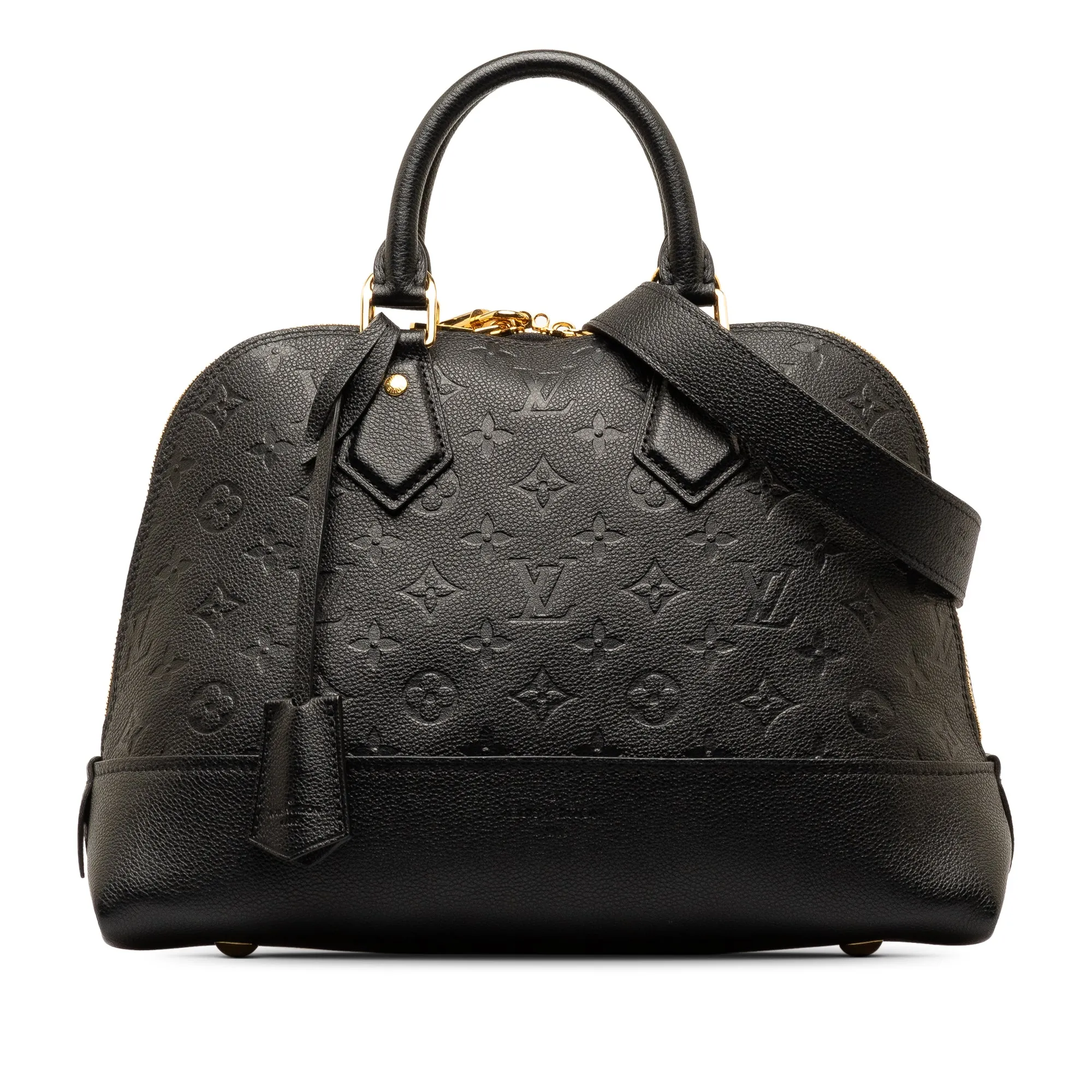 Black Louis Vuitton Monogram Empreinte Neo Alma PM Satchel