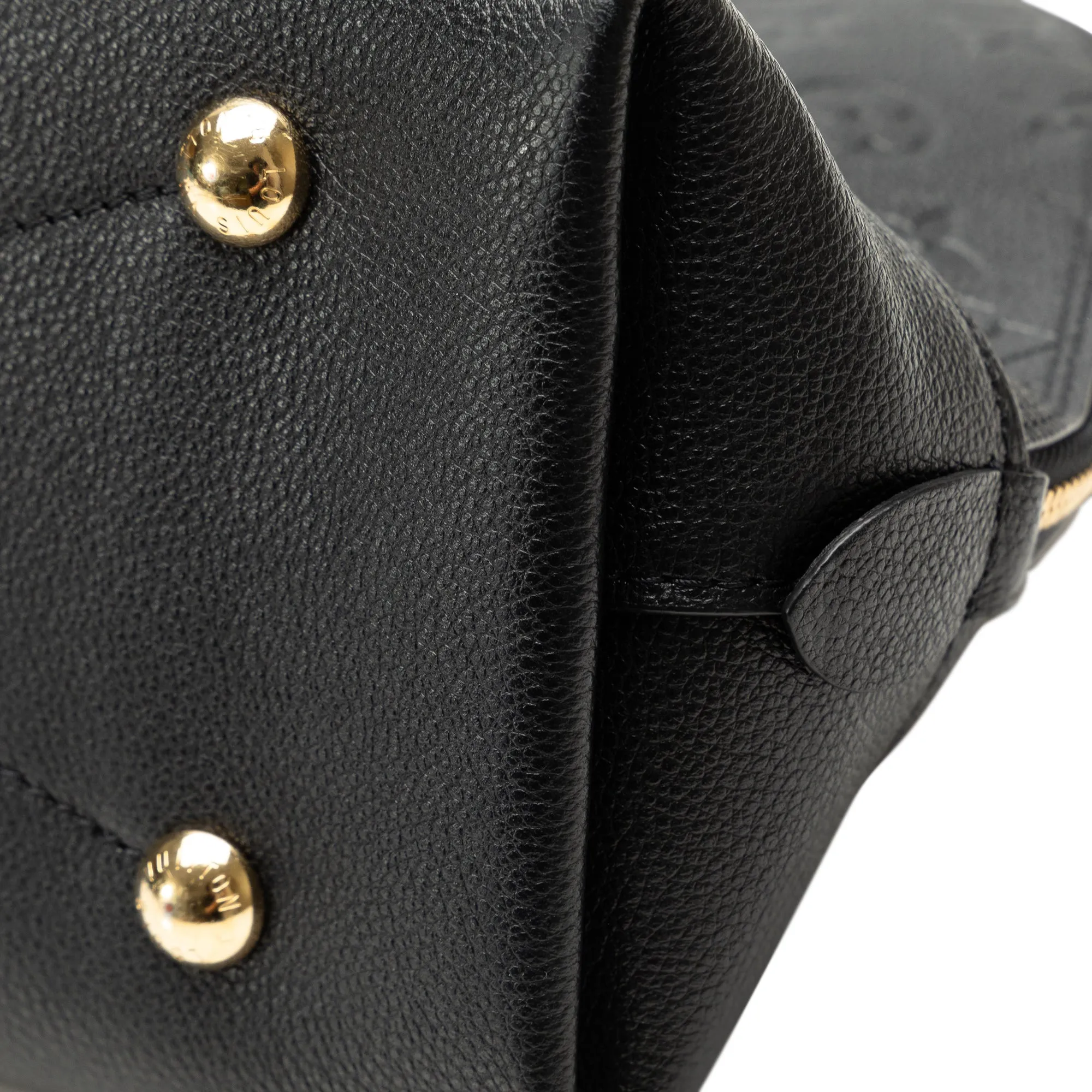 Black Louis Vuitton Monogram Empreinte Neo Alma PM Satchel