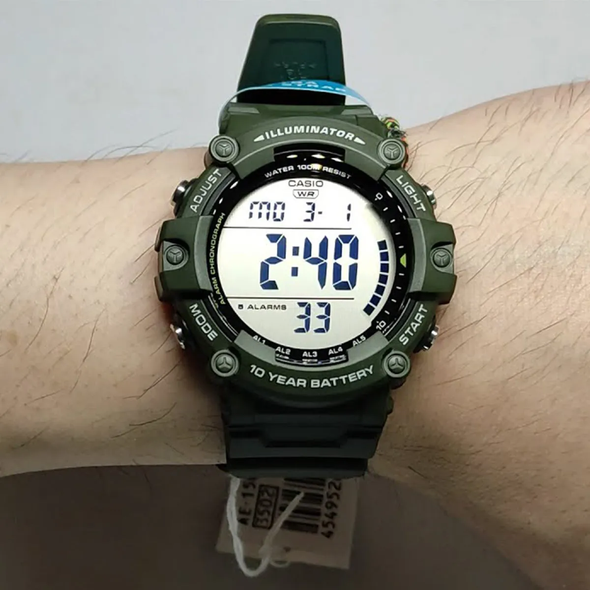 Casio - Digital - AE-1500WHX-3AVDF