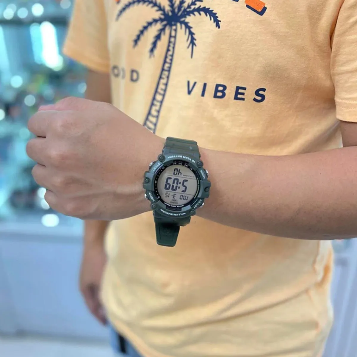 Casio - Digital - AE-1500WHX-3AVDF