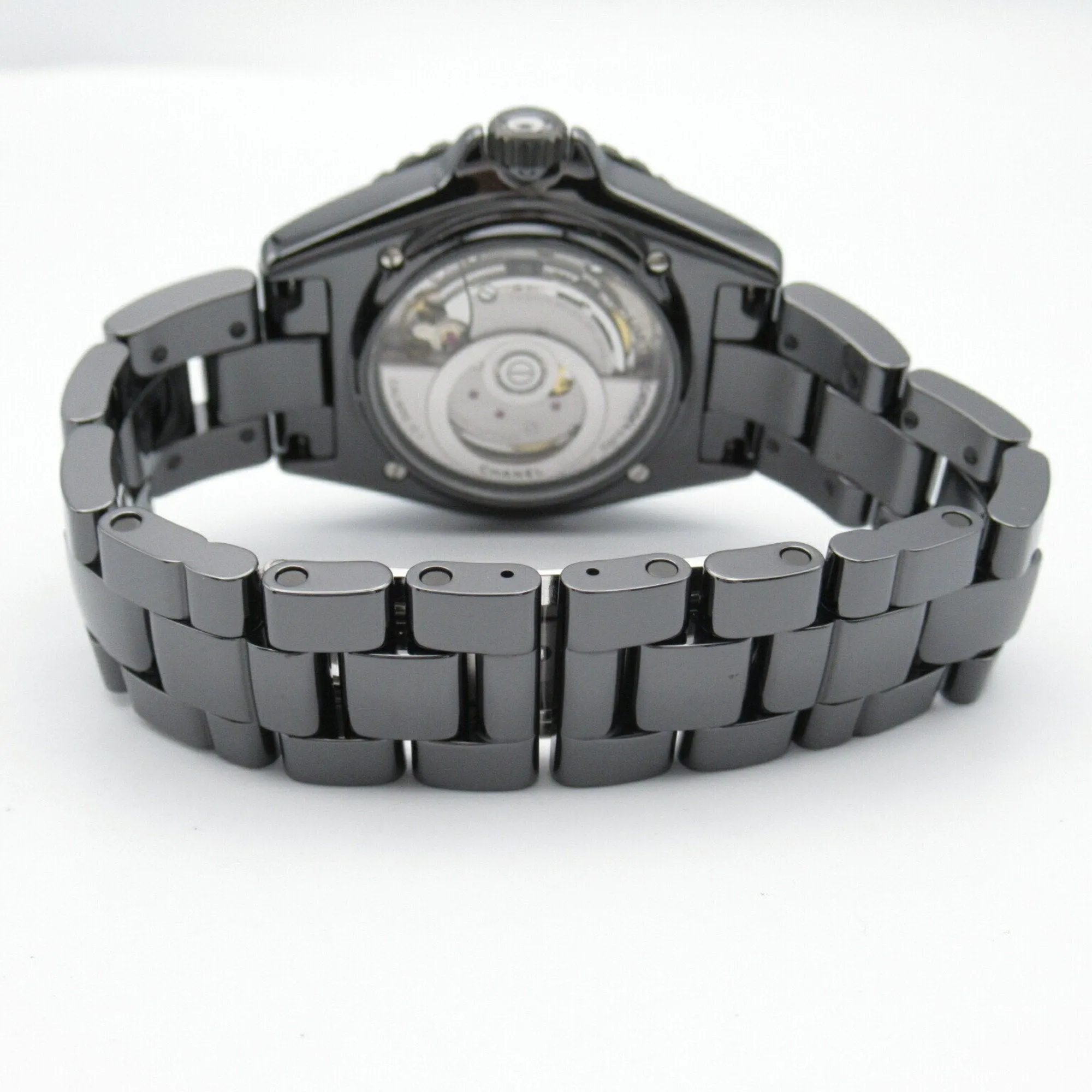 Chanel CHANEL J12 Wanted de Watch Ceramic Men's Black H7418