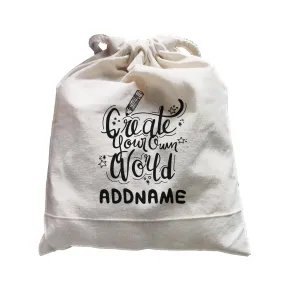 Children's Day Gift Series Create Your Own World Addname  Satchel