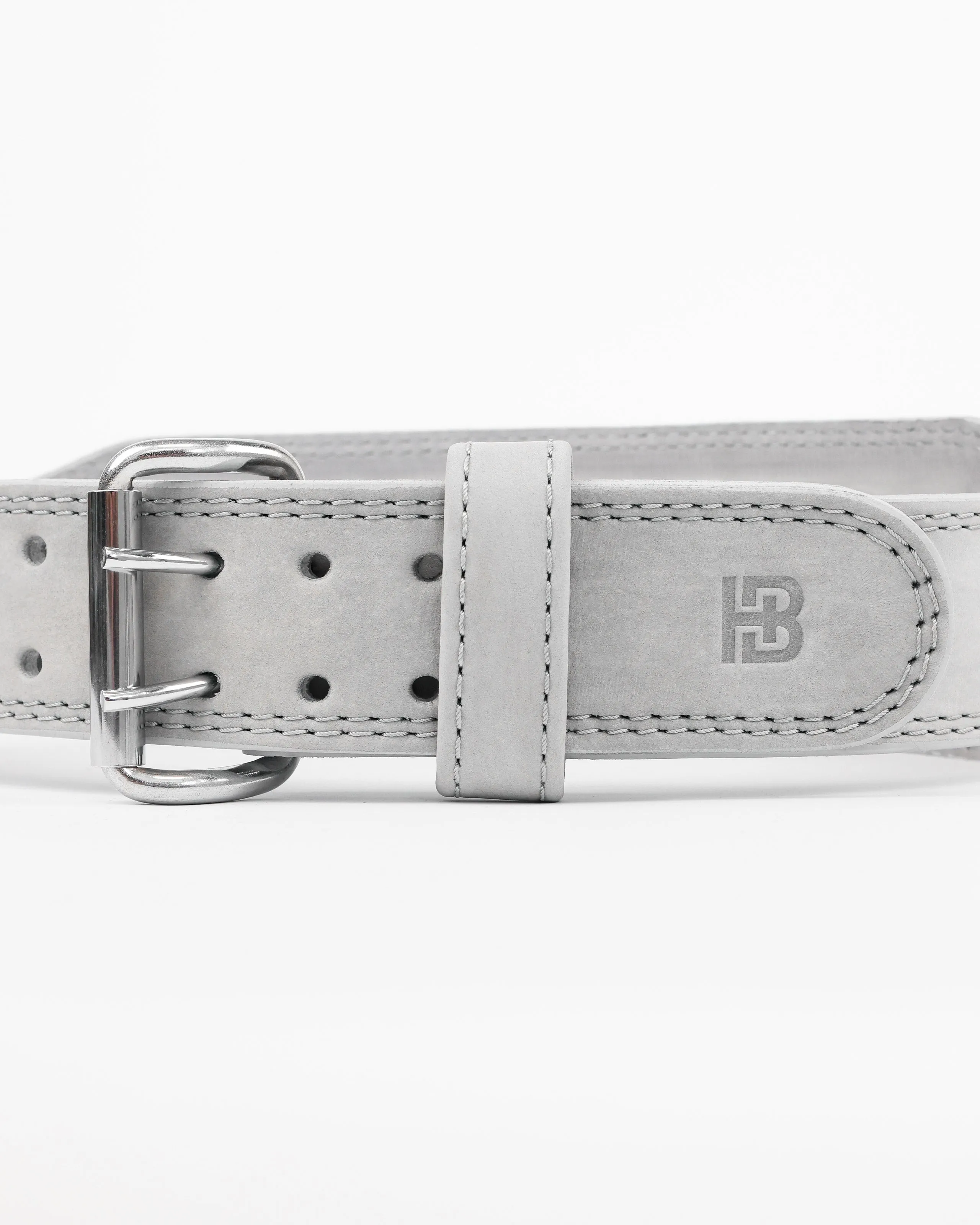 Cloud Grey Bodybuilding Belt 10mm