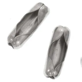 Connector Clasps, Fits 2.4mm Ball Chain, Stainless Steel (10 Pieces)