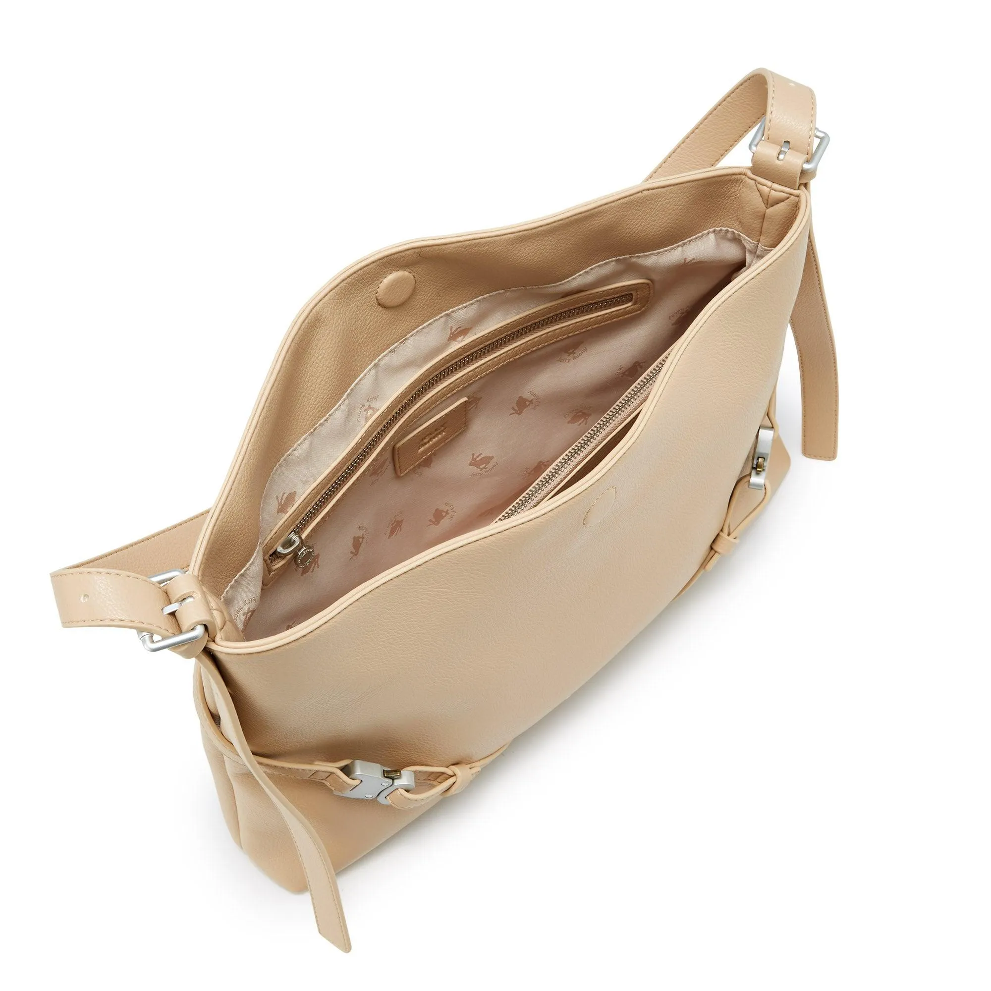 Eamon Satchel Bag Beige
