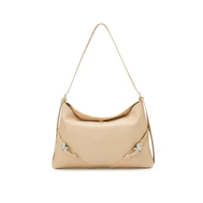 Eamon Satchel Bag Beige