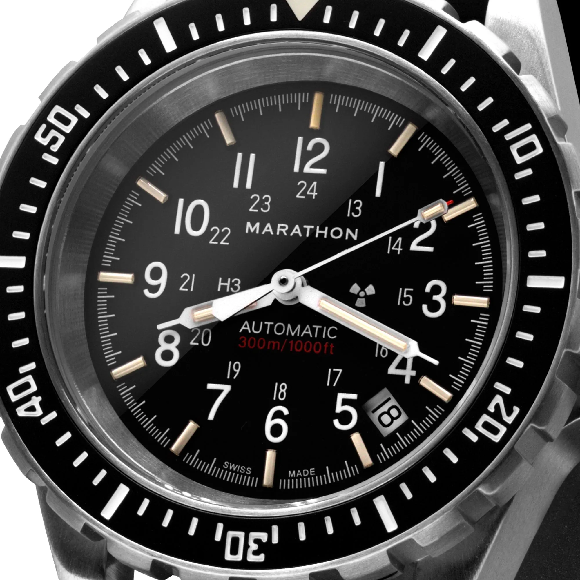 LARGE DIVER'S AUTOMATIC (GSAR) WITH STAINLESS STEEL BRACELET - 41MM