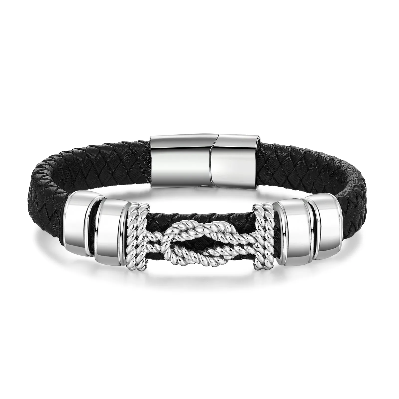 Personalised Bracelet For Men-Stainless Steel Men Bracelet