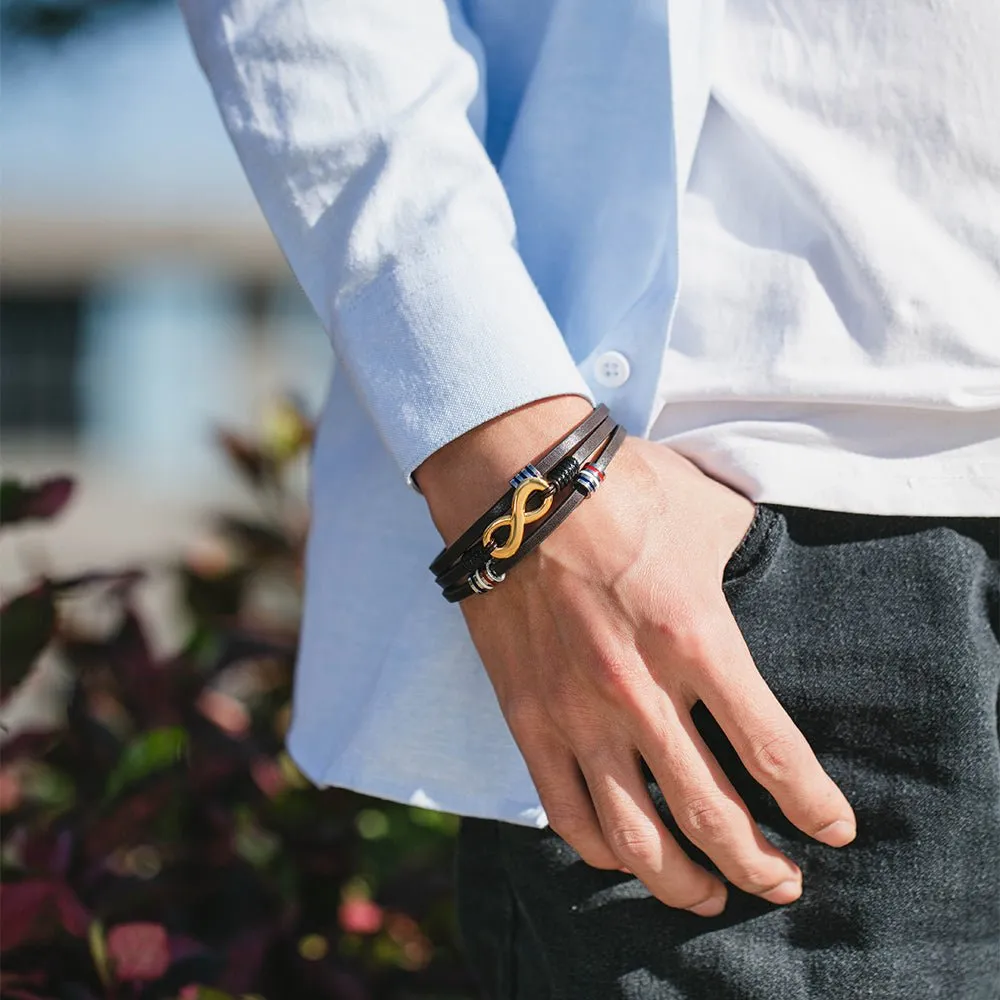 Personalized Stainless Steel Bracelet For Him