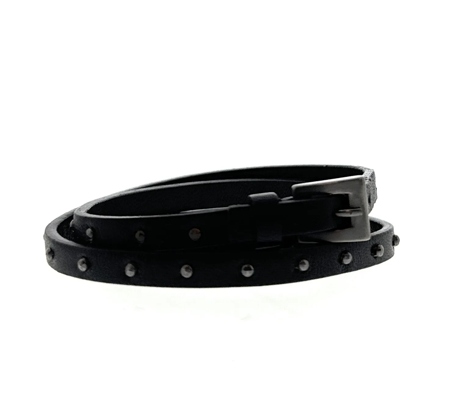 Prada Studded Wrap Bracelet
