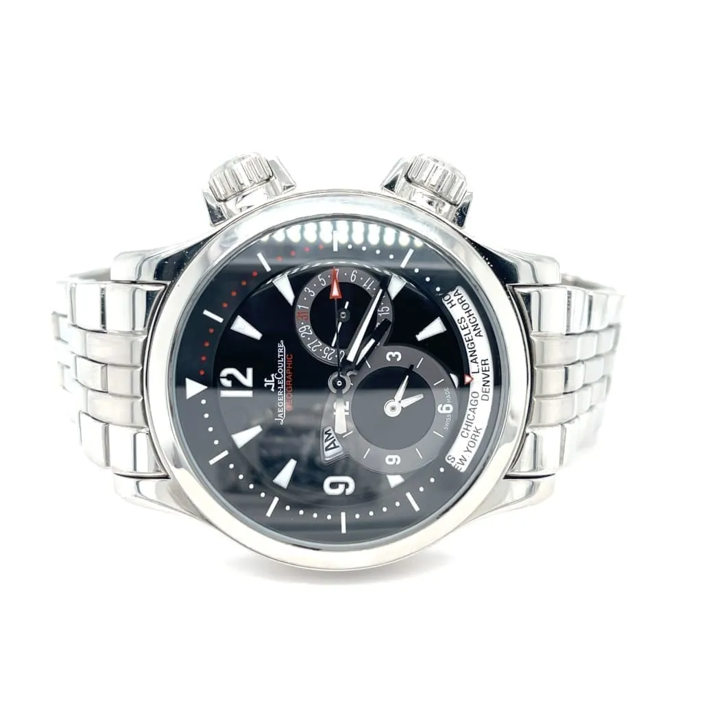 Pre-Owned Jaeger-LeCoultre Master Compressor Geographic at Regard Jewelry in Austin Texas