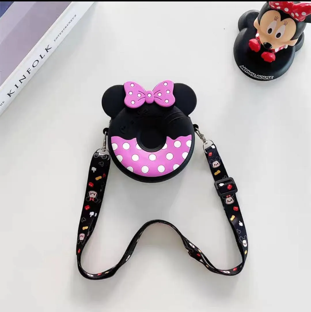 Silicone Mickey and Minnie Mini Bags