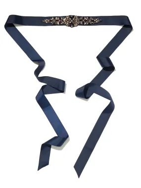 Tara Beaded Ribbon Belt