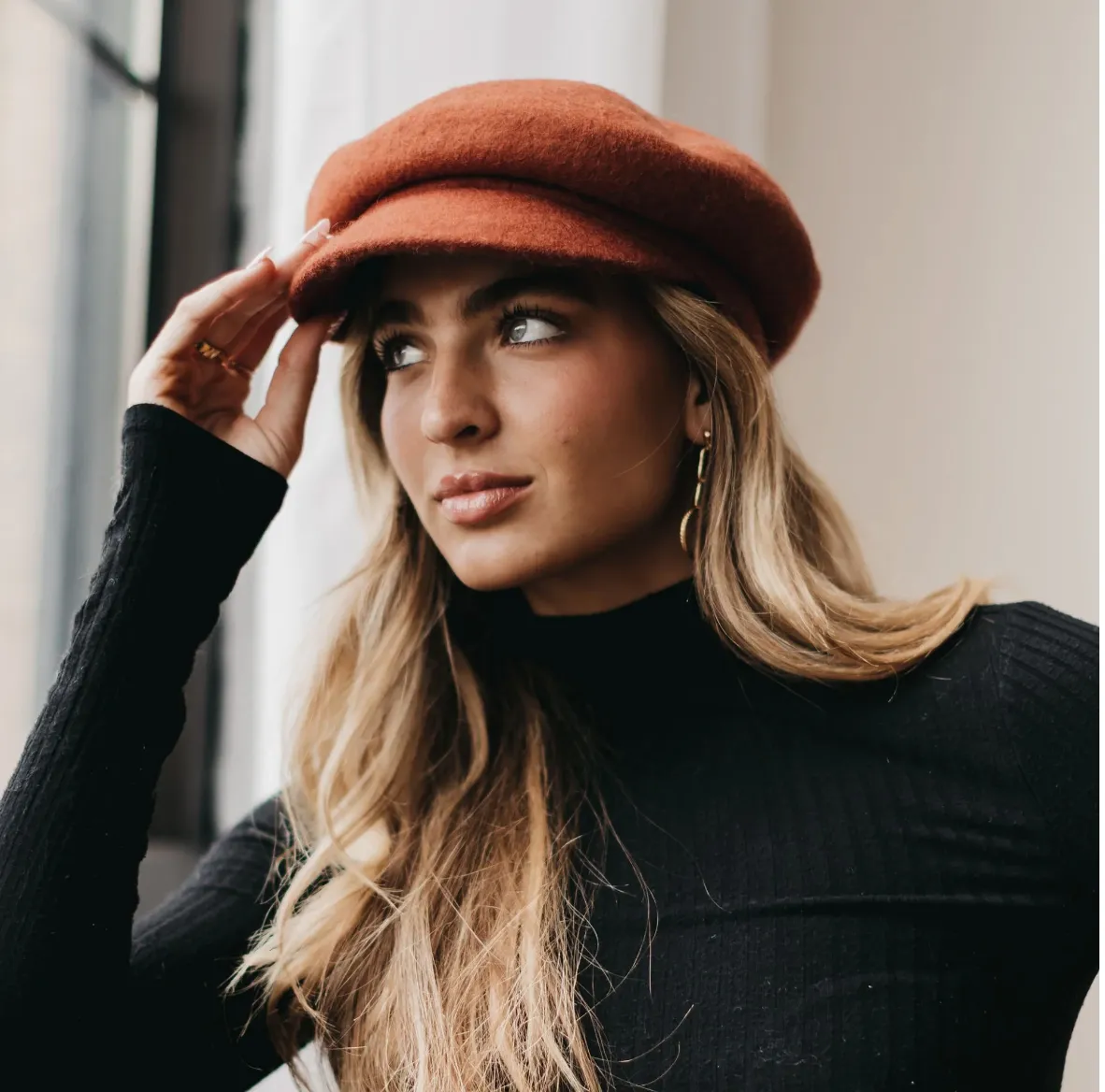 Vivienne Newsboy Cap